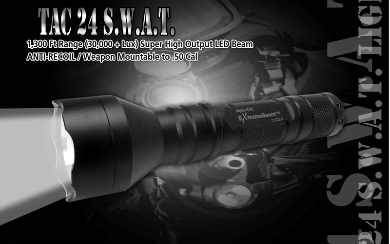 Tactical LED Flashlight